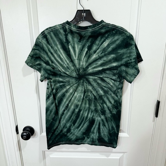 90’s Mayday Parade Green Yellow Tie dye tshirt SM - Picture 4 of 4